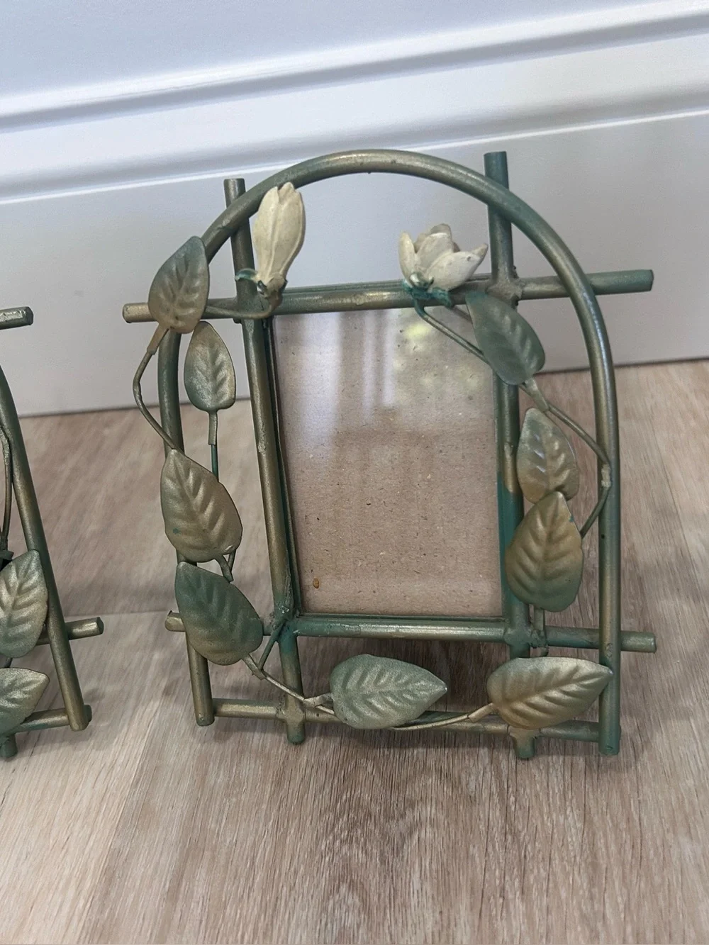 4 Vintage Dennis East Floral Picture Frames